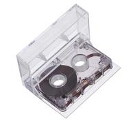 TOGEVAL Cassette Audio Vierge Gris Bande Magnétique pour Enregistrements DIY Messages Vocaux Interviews et Musique Support Créatif pour Projets Personnels
