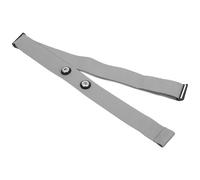 TOGEVAL Ceinture Pectorale à Capteur de Fréquence Cardiaque Sangle Élastique Réglable en Nylon Gris Bracelet de Sport Confortable pour Suivi Cardio Compatible Moniteur Fréquence