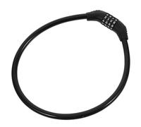 TOGEVAL Chaîne Antivol pour Vélo Code Câble en Acier Robuste Antivol de Sécurité Noir Multifonction Portable et Étanche Adapté Vélo Trottinette et Matériel Sportif 1 Pièce