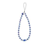 TOGEVAL Chaîne de Téléphone Portable Perles avec Breloque Œil Maléfique Lanière Poignet Décorative et Pratique pour Téléphone Appareil Photo Porte-clés Accessoire Mode pour Femmes et