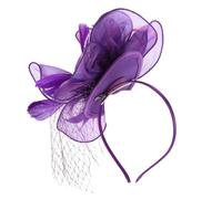 TOGEVAL Chapeau Barrette Plume Chapeau à Boire Bonnet De Bain Chapeau De Soleil Femme Chapeau De Bière Chapeaux Seau Femmes Bandeaux Dames Chapeau Drôle Paille Rose Violet,mauve Soie