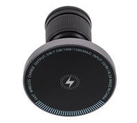 TOGEVAL Chargeur Voiture Magnétique sans Fil Support Téléphone Portable Ventilé avec Fixation Aimantée Station de Charge Rapide Portable pour Smartphone Support Ajustable pour Intérieur