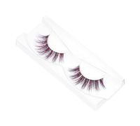 TOGEVAL Cils Colorés Croisés Effet Volumineux pour Maquillage de Fête Extension de Faux Cils Naturels Adaptés Usage Professionnel et Quotidien