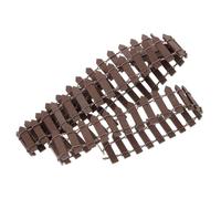 TOGEVAL Clôture de Jardin Miniature Barrière pour Plantes Décoration Paysagère DIY Bordure pour Potager et Micro Jardin