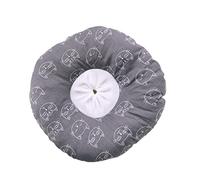 TOGEVAL Collier Élisabéthain pour Chat Chaton Muselière Doux Confortable Gris Taille