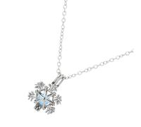 TOGEVAL Collier Flocon de Neige Lumineux Ras-du-Cou pour Femmes Pendentif Neige Phosphorescent Bijoux Fantaisie Couleur Aléatoire Accessoire Fête et Soirée Couleur Aléatoire