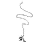 TOGEVAL Collier Pendentif Chapeau de Cowboy Western en Métal Chaîne Ajustable Accessoire Décoratif pour Homme et Femme Présent Original pour Fans de Style Cow-Boy Look Western