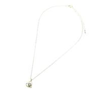 TOGEVAL Collier Pendentif Projection Cœur Doré pour Femme Chaîne de Cou Fine Bijou 100 Langues d'Amour Accessoire Saint-Valentin Présent Romantique pour Occasions Spéciales