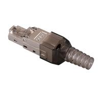 TOGEVAL Connecteur Cata Sans Outil Prise Male Ethernet Modulaire Or Compatible Câbles Réseau Gigabit Installation Facile et Transmission Stable