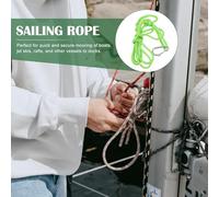 TOGEVAL Corde Tressée en PE 8Ft pour Yacht Kayak et Bateau à Moteur Corde Légère Résistante pour Attache de Quai et Mouillage pour Embarcation et Port