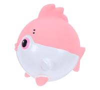 TOGEVAL Couineur en Latex pour Chiens et Chiots à Mâcher Interactif Petit Format Rose de Poisson pour Stimuler et Divertir Votre Animal Quotidien