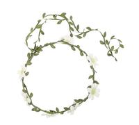 TOGEVAL Couronne De Chrysanthèmes Froissés En Paille Faite À La Main Pour Mariée Photographie De Mariage Scène Accessoires Pour Cheveux Beige Couronnes Pour Femmes