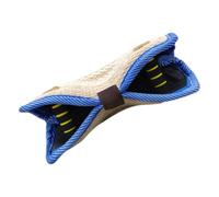 TOGEVAL Coussin à Mâcher en Jute Solide avec Poignée, Jouet à Tirer Résistant pour Gros Chien, Oreiller Anti-Morsure, Entraînement Canin pour Bergers Allemands et Rottweilers, Usage