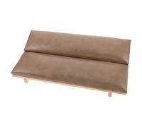 TOGEVAL Coussin Repose-mains Manucure en Pu Couleur Terre Cuite, Support Incliné Ergonomique, Set Complet Accessoires Nail Art pour Salon, Atelier ou Usage à Domicile, Oreiller