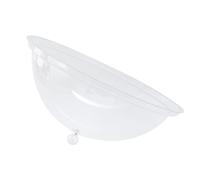 TOGEVAL Couvercle Alimentaire Rond Acrylique Transparent Protection Dessert et Isolation Alimentaire Couvre-Plats Résistant pour Maison et Barbecue