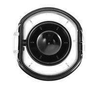 TOGEVAL Couvercle de Rechange Rond pour Bac à Poussière d'Aspirateur V10 V11 Pièce Détachée Compatible Joint d'Étanchéité Solide Accessoire pour Entretien Maison