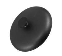 TOGEVAL Couvercle Fonte pour Cocotte et Marmite Robuste Résistant Chaleur avec Bouton Antidérapant Compatible Faitout et Poêle Fonte