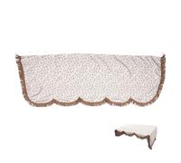 TOGEVAL Couverture de piano électrique résistante en tissu décoratif pour piano droit adaptée aux concerts et répétitions