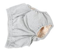 TOGEVAL Culotte Incontinence Adulte en Coton Doux et Respirant Slip Anti-Fuite Gris Taille L pour Femmes et Hommes Usage Quotidien et Post-Accouchement