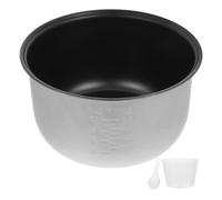 TOGEVAL Cuve de Remplacement Antiadhésive pour Cuiseur Riz Alliage Aluminium Épais Accessoire Multi-usage pour Cuisson et Pâtisserie Compatible Cuiseur Électrique Domestique