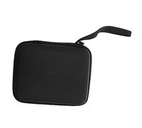 TOGEVAL de médiators Pochette pour médiator conteneur de médiator collectionneur de médiator étui à plectre de Rangement pour médiator de médiator de Guitare Chiffon Black