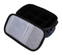 TOGEVAL de Rangement de Voyage Portable avec Compartiments Multiples Trousse de Toilette Compacte et Résistante pour Cosmétiques Organiseur de Bagages Pratique pour Déplacements et