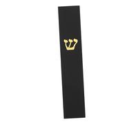 TOGEVAL Décoration de Porte Mezuzah Résine Noire pour Maison de Luxe avec Installation Facile Élément Décoratif pour Portes et Bénédiction Juive
