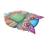 TOGEVAL Décoration Murale Métal Forme De Hibou Pour Salon Ou Chambre Sculpture Murale Simple Et Pratique Avec Forme De Hibou