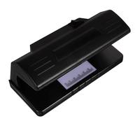 TOGEVAL Détecteur de Faux Billets Uv Portable avec Règle Détecteur de Petites Coupures Euros et Outil Multifonction pour Bureau et Usage Quotidien