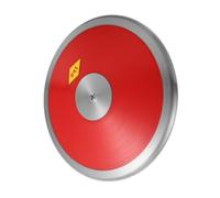 TOGEVAL Disque D'entraînement en Nylon 1kg Bord Acier pour Athlétisme