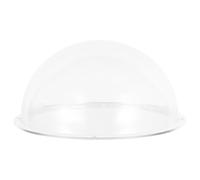 TOGEVAL Dôme Transparent en Plastique pour Chat 30 Cm - Accessoire pour Griffoir et Niche Capsule, Fenêtre D’Observation pour Chatons, Mobilier D’intérieur Modulable et Résistant en Pet