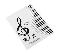TOGEVAL Dossier de Partitions pour Musiciens Porte Partitions Plastique Élégant Pages Rangement et Transport pour Chœur et Orchestre