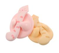 TOGEVAL Ensemble 2 Cuillères Doseuses et Couvercles pour Boîtes à Nourriture pour Chats et Chiens Accessoires Multifonctions en Plastique Ouverture Facile Usage Domestique Rangement