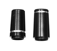 TOGEVAL Ensemble de 2 Viroles en Plastique Argentées pour Manche de Club de Golf, Manchons D’Arbre 355 Mm, Remplacement Solide pour Fers à Repasser, Accessoire Essentiel pour Réparation