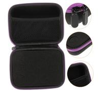 TOGEVAL Étui Rigide EVA Compartiments pour Huiles Essentielles Sac de Rangement Portable Choc Protection Sécurisée pour Bouteilles à Bille Roulante Organiseur Compact