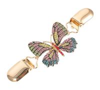 TOGEVAL Fermoir pour Foulard en Alliage Émaillé, Pince à Pull Rétro pour Cardigan, Accessoire Vestimentaire Élégant pour Écharpe et Châle, Clip Décoratif Femme, Bijou de Broche Légère