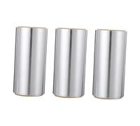 TOGEVAL Feuilles D'aluminium pour Coloration Capillaire et Dépose de Vernis à Ongles 3 Pièces 50 M Épaisseur Renforcée Usage Professionnel et Domestique Adaptées aux Mèches