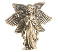 TOGEVAL Figurines De Dragon Séraphin en Laiton Décor De Dragon Sculpture Grecque Vintage Statues D'Archange Gabriel Petit Décor De Bureau ation Miniature Cupidon en Or