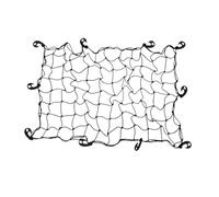 TOGEVAL Filet de Rangement pour Galerie de Toit Voiture Filet Coffre Robuste avec Crochets Organiseur de Chargement Arrière pour Coffre Stockage Pratique pour Camping et Voyages