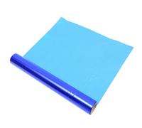 TOGEVAL Film d'Emballage Cellophane Coloré Bleu 40 CM Rouleau Opp Alimentaire pour Emballage de Fleurs Présent Mariage Artisanat