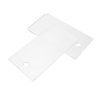 TOGEVAL Grattoir de Cire pour Snowboard et Ski en Acier Inoxydable 2pcs, Outil de Réglage pour Entretien et Protection des Surfaces en Sports d'hiver