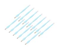 TOGEVAL Grattoirs à Cuticules et Pousse-peaux Morts 15 Pièces Taille Compacte Outil de Manucure pour Soin des Ongles à Domicile et Salon