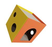 TOGEVAL Griffoir pour Chat Forme De Banquette Grattage Intérieur Jouet Interactif pour Chaton Meubles Design Et Décoratif