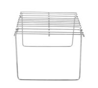 TOGEVAL Grille de Barbecue en Acier Inoxydable 16X16X12 CM Support Pliable Portable pour Camping et Cuisson Extérieure Accessoires Universels Résistants à la Chaleur