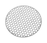 TOGEVAL Grille de Barbecue Ronde en INOX 18 Cm pour Cuisson Extérieure, Filet Métallique Antiadhésif, Tapis de Cuisson Polyvalent pour Grillades en Plein Air