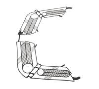 TOGEVAL Grille de Protection Arrière pour Vélo Noir, Filet de Protection pour Roue Arrière 40 X 10,5 X 2 Cm, Maille Résistante aux Intempéries, Accessoire Sécurité Cycliste Urbain,