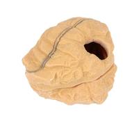 TOGEVAL Grotte pour Reptiles Petite Taille - Cachette Sécurisée pour Lézards Geckos -L'Ermite - Apparence Forêt Tropicale Texture Variable Convient Terrarium