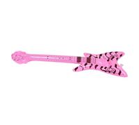 TOGEVAL Guitare Gonflable Rock Décoration Danniversaire Accessoire Photo Portable et Facile à Gonfler pour Fête à Thème Musique