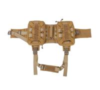 TOGEVAL Harnais-Paquet à Dos pour Chien Grosse Taille 20-55 Kg en Nylon Imperméable avec Poches Latérales Sacoches de Selle Respirantes pour Randonnée Promenade et Voyage en Plein Air