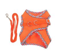 TOGEVAL Harnais pour Chien avec Laisse De Dressage Gilet Pratique pour Chiot Corde De Traction Réglable Adapté à Différentes Situations